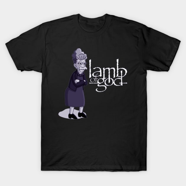 Agnes Skinner: Lamb of God (The 138th Simpsons Podcast) T-Shirt by AnnoyedGruntBoys